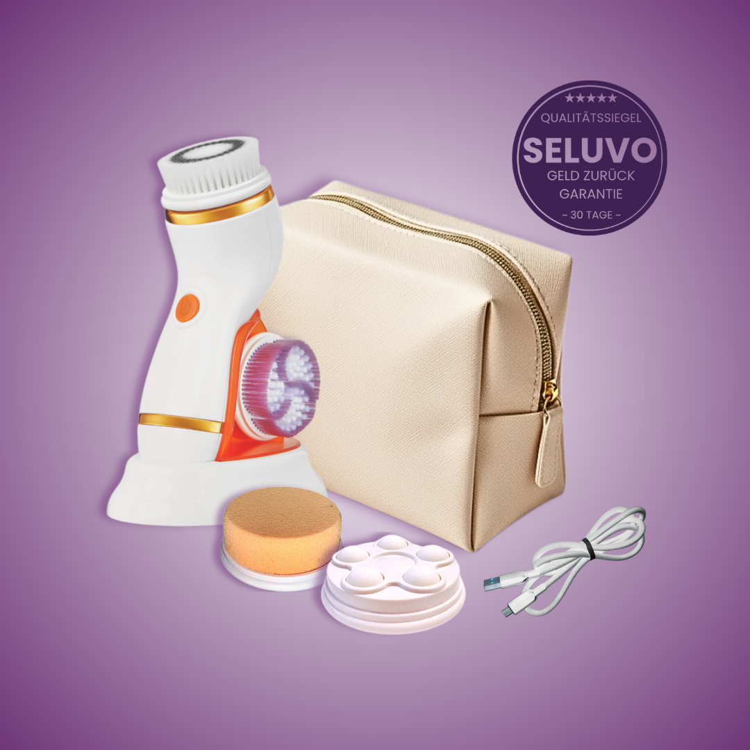 HydroLuma | die 4-in-1 Gesichtsreinigungsbürste