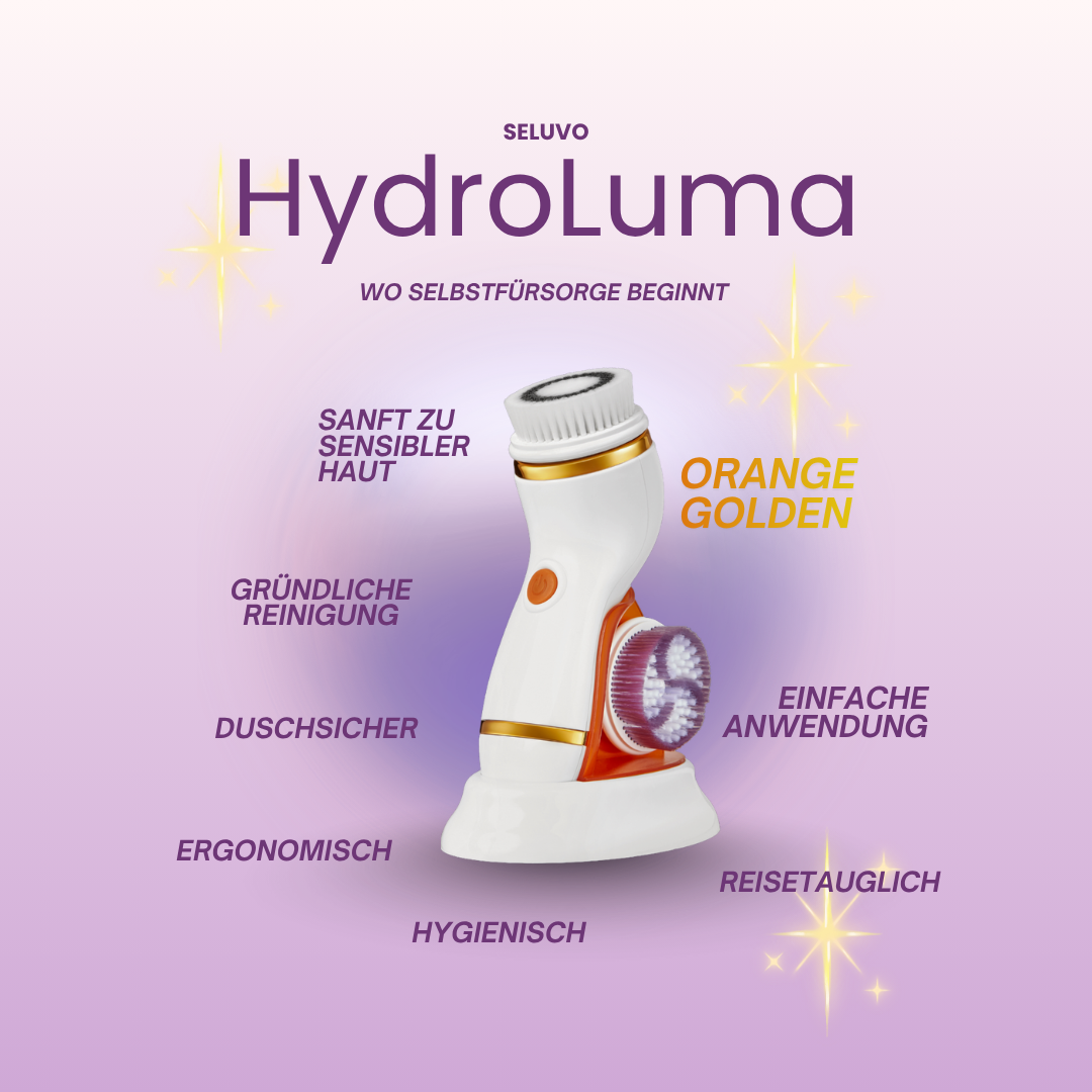 HydroLuma | die 4-in-1 Gesichtsreinigungsbürste