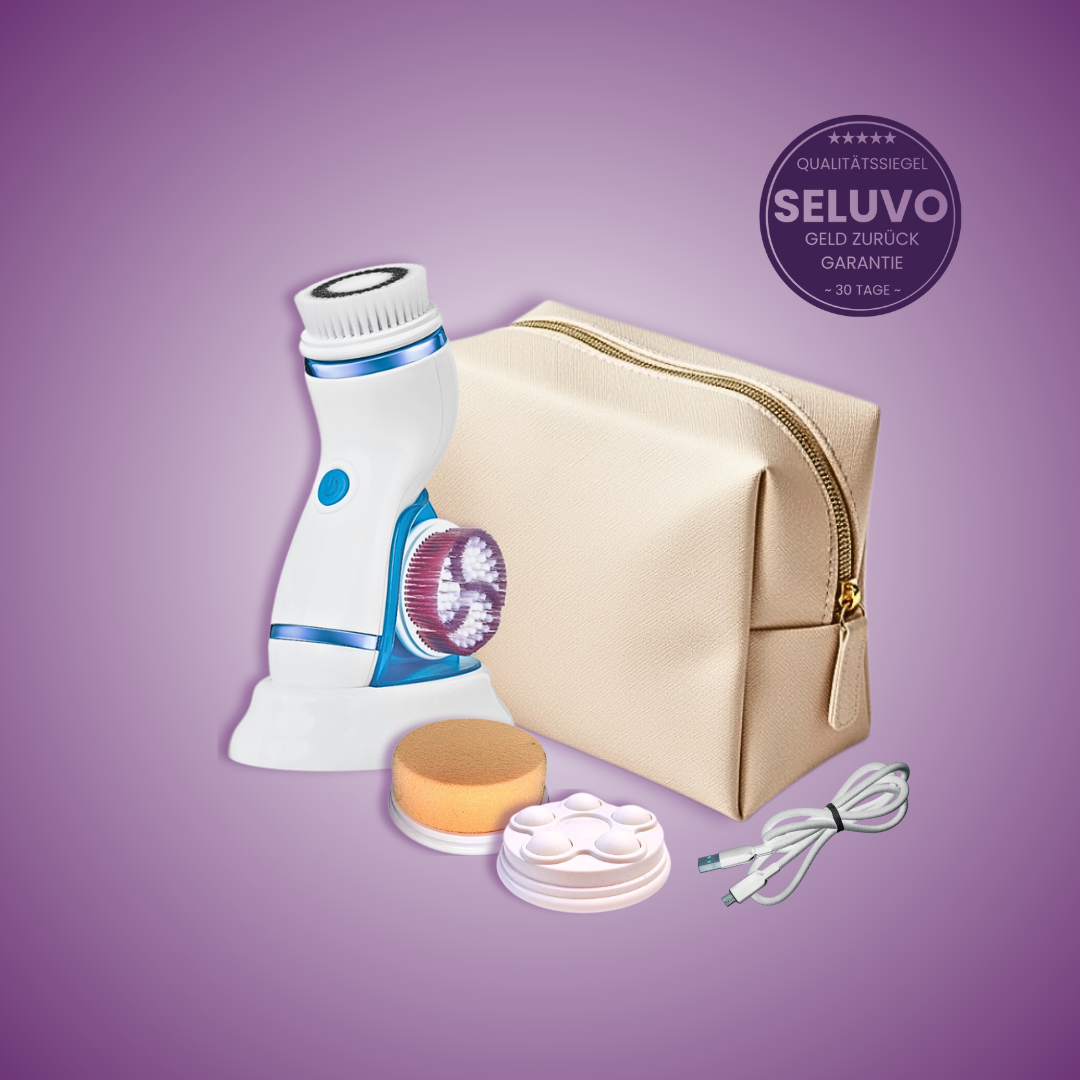 HydroLuma | die 4-in-1 Gesichtsreinigungsbürste